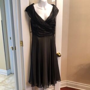 Sunny Choi Silk Evening Dress